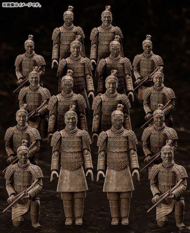 兵马俑做成手办,不用当秦始皇,也有东西陪你入土