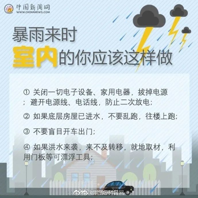 雷雨霸屏,周末要泡汤?收下这份防雷防雨小秘笈