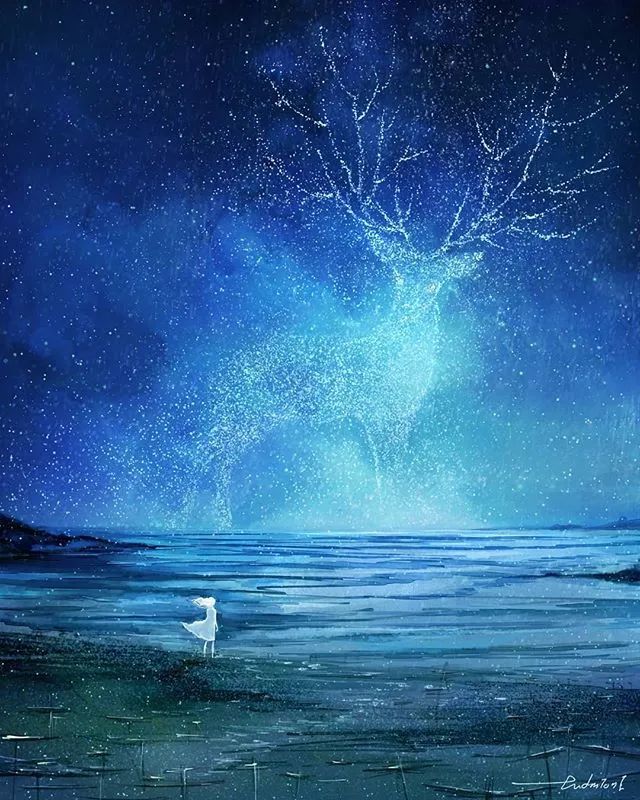 被治愈的星河入梦说得大抵如此吧!