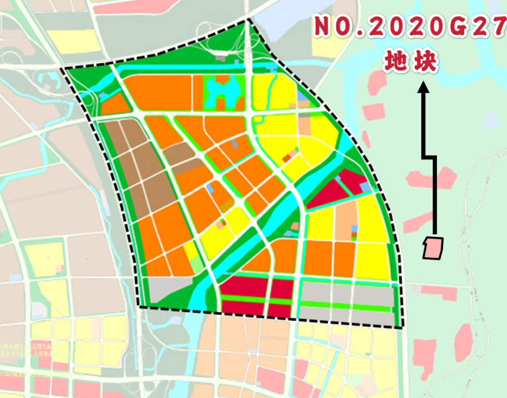 2020g27地块(江宁区未来科技城新宁溧路以东,白沟路以北地块),东至