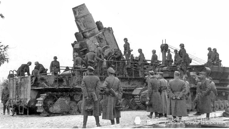 德军卡尔600毫米自行迫击炮