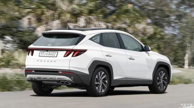 据传可信度高 曝全新现代途胜假想图