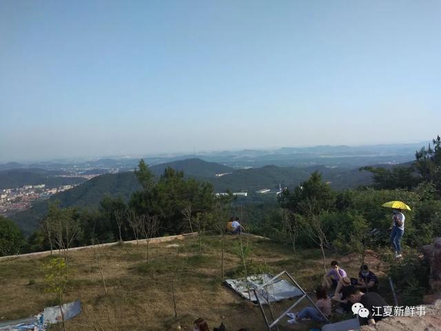 江夏八分山实拍组图!登高望远风景独好!赏夕阳好地方!