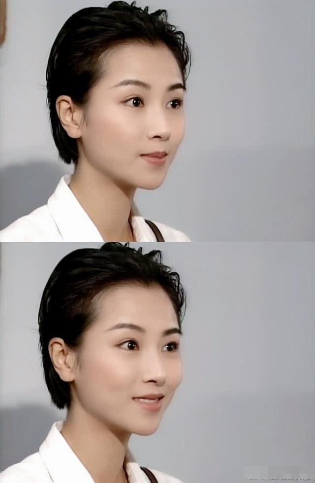 香港女星"袁洁莹"年轻时真美,古装漂亮,短发干练,又帅又美!