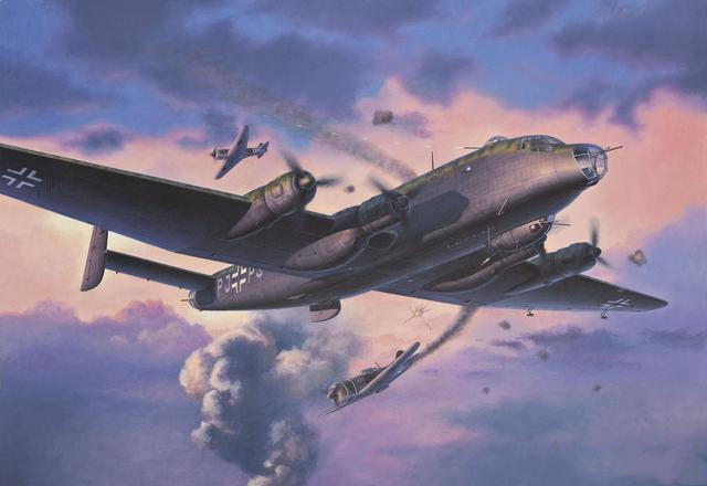二战中德国纳粹的"六发怪物,ju-390远程战略轰炸机