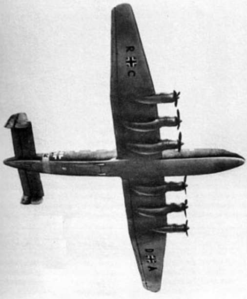 二战中德国纳粹的"六发怪物,ju-390远程战略轰炸机