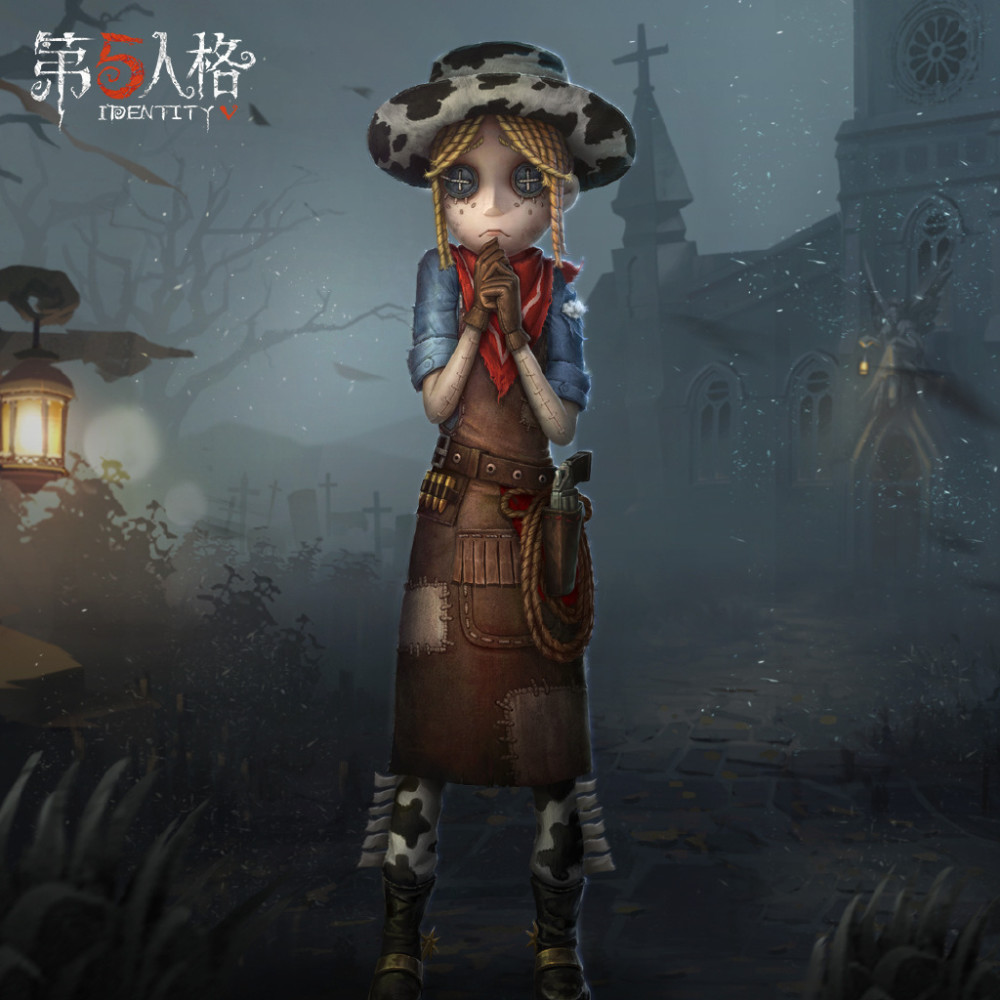 第五人格4款园丁最可爱的皮肤,认证官方亲闺女,百变又