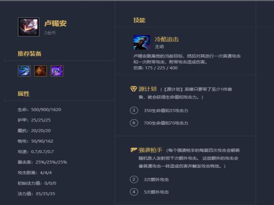 云顶之弈鬼套路:缴械流卢锡安,一枪让对面乖乖站好