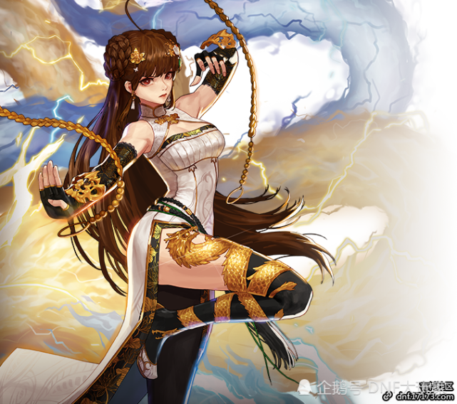 dnf:女格斗三觉立绘一览,气功成大赢家,全体奥特曼