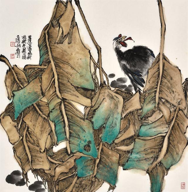 当代备受青睐"潜力型书画家"胡秋声——以书入画,以画养字