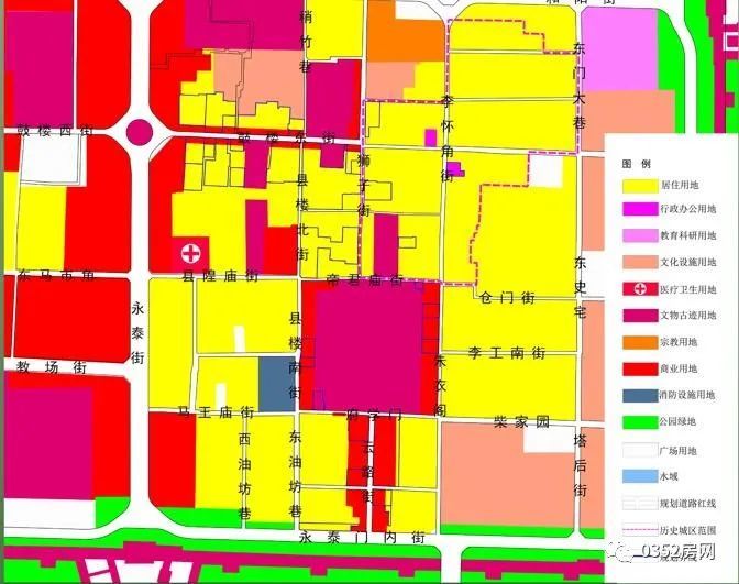 【规划】减少居住用地 增加文物古迹用地 大同古城地块控规调整!