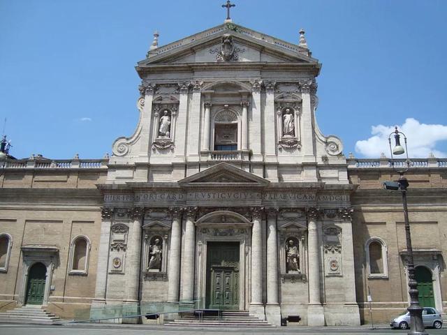 罗马耶稣会教堂图示