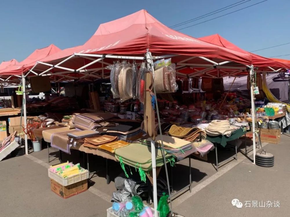 石景山门头沟交界这河边早市儿变身农贸市场公交能直达还有停车场