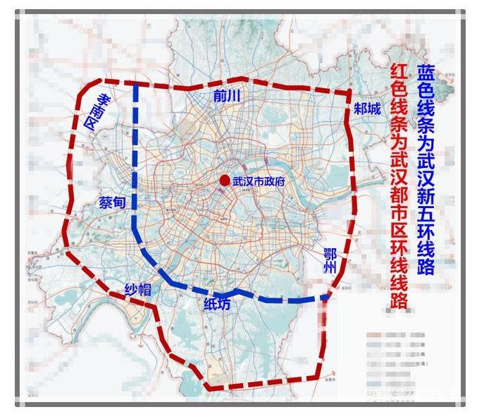 猜想:武汉六环24射时代将来临,六环将从汉南区这里经过