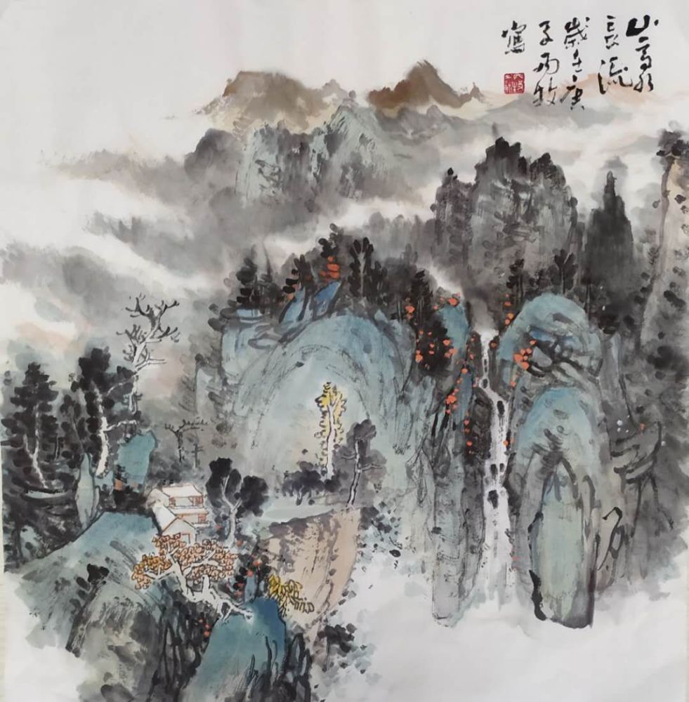 江山如画—画家张燥笔下的青山绿水