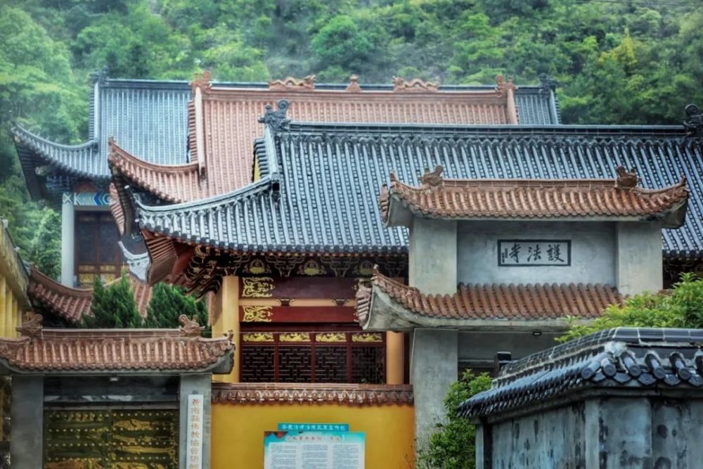 苍南的护法寺!