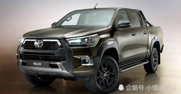 丰田2021款海拉克斯大皮卡来了,2.8升柴油发动机,500