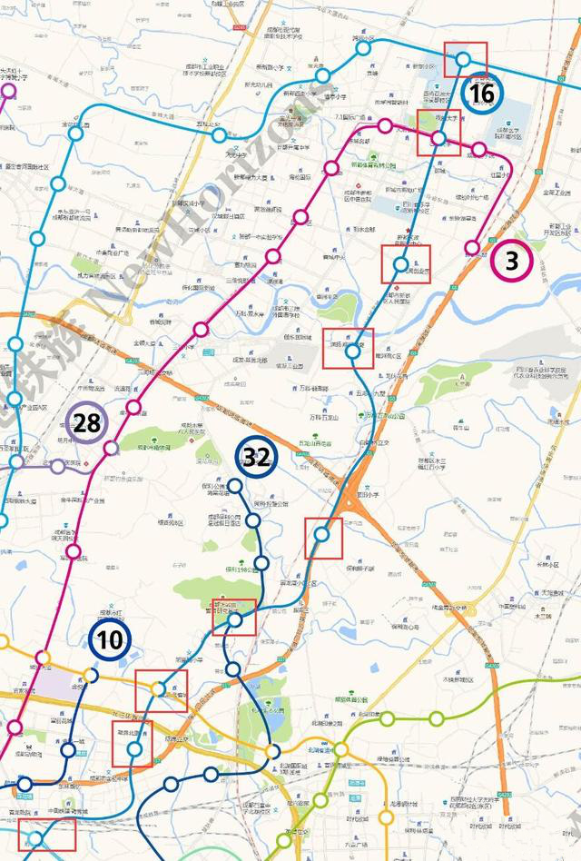 最新规划之地铁16号线新都站点最全解析