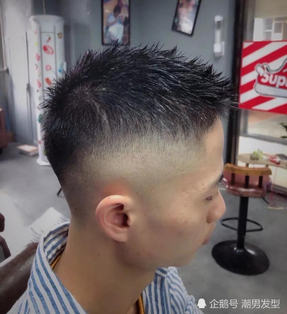 适合脸型:椭圆,圆脸,国字脸等等~但是不太适合菱形脸哦 男生清爽短发
