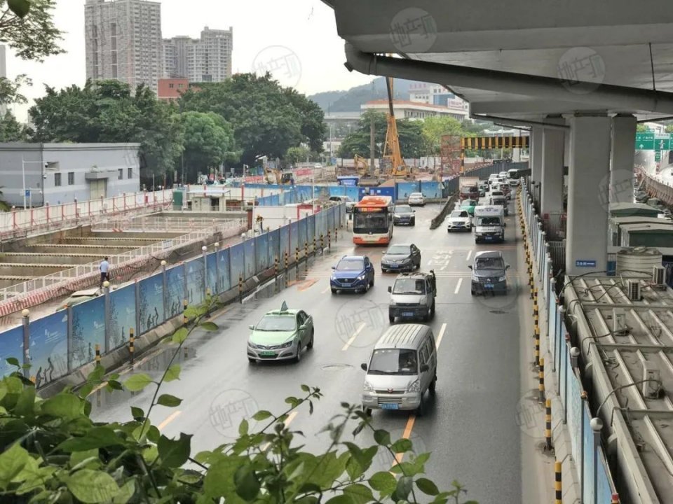 铁路北侧现状广园快速路