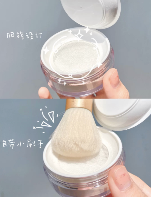 夏日必学烘焙定妆法，清爽控油国货散粉，还秒雾面磨皮隐形毛孔！