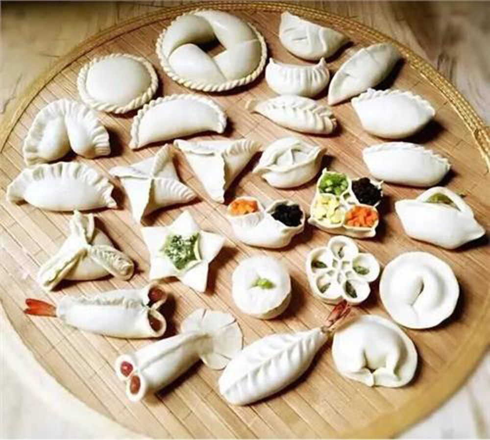 饺子的由来,24种花样饺子的包法图解,13种饺子馅的寓意,家常饺子做法