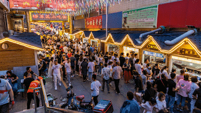 张家口新增6处夜市,你们熟悉的烟火气回来了,来一起逛夜市啦