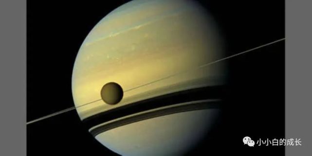 土星最大的卫星"土卫六"正以快100倍的速度远离它的