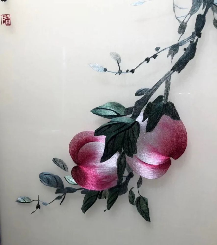 【每日苏绣欣赏】《长寿图》
