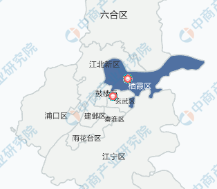 2020南京市新型显示产业招商投资地图分析