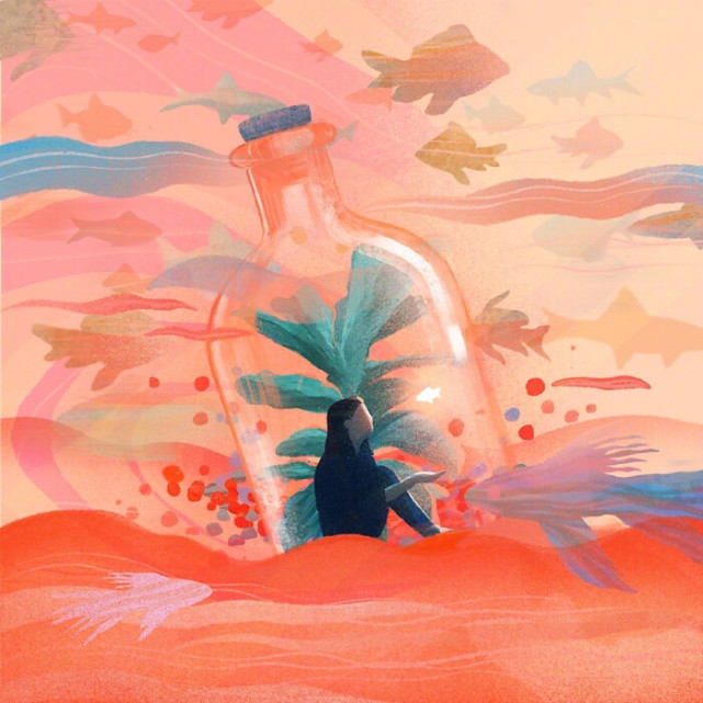 这配色绝了!美国插画师tracy j lee作品