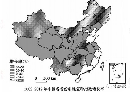 【地理概念】熟制vs复种指数,光照vs热量,积温vs无霜期,生长期vs生长