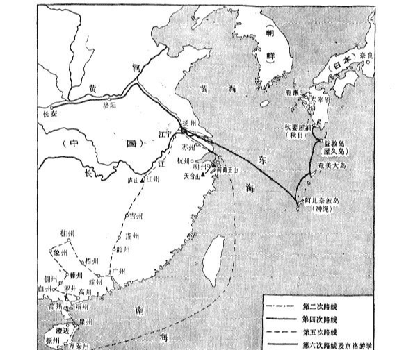 历史上鉴真东渡日本,到底带走了什么,让后人诟病