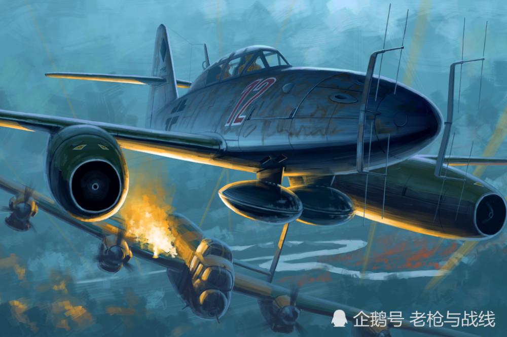 me 262 b-1a/u1夜间战斗机