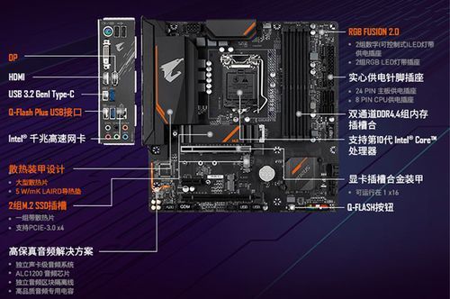 技嘉b460m aorus pro主板延续了历代小雕系列m-atx的规格,采用4 2