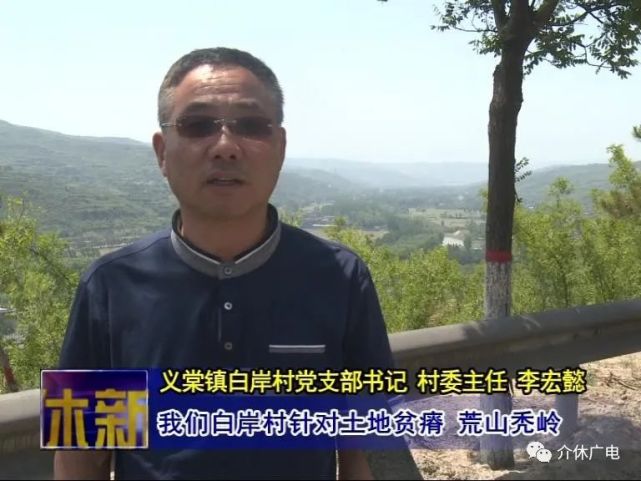 义棠镇白岸村党支部书记 村委主任 李宏懿