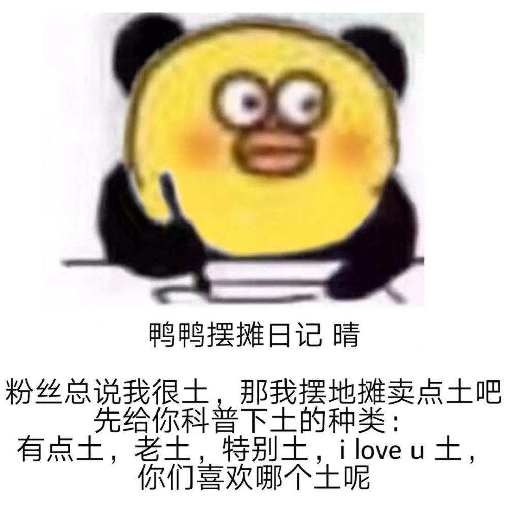 摆地摊日记表情包
