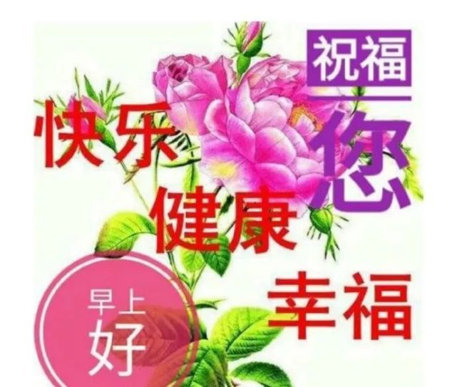 2020晨祝福语暖心句子送给朋友,清晨早安祝福问候语动态美图