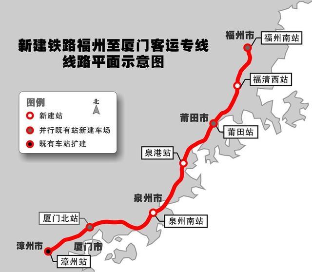 福建第一条时速350公里高铁,投资500亿元设站7座,经过你家乡吗?