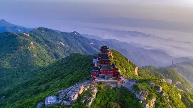 人间净土,美丽寺院 河南桐柏山云台禅寺