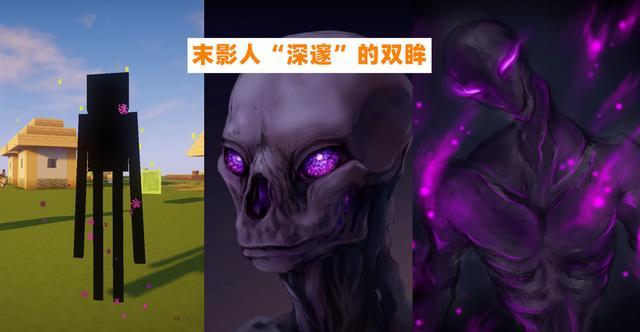 的眼睛里看到的似乎是"嘲笑","嘲笑"这个属于它们的mc世界的"不公平"