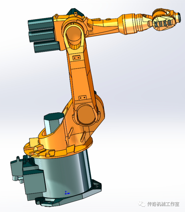 【工业机器人】库卡机械臂合集3d数模solidworks文件