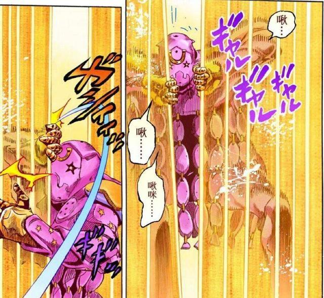 《jojo》:第七部被吃设定的不只d4c,连牙4的能力机制也有变动!