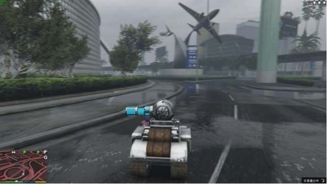 gta5开挂才能无敌?你只需要一辆rc坦克!