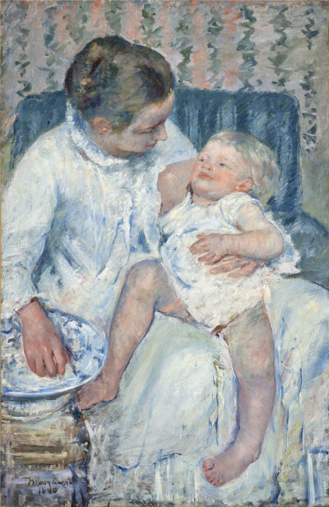 玛丽·卡萨特(mary cassatt,1844～1926)美国画家和图形艺术家,是唯一