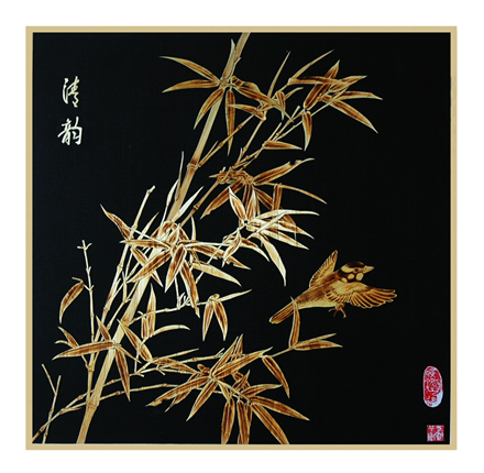 潜江麦秆画-李洋芳