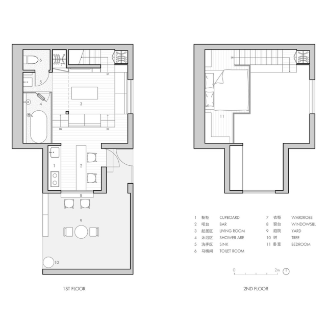 25㎡的loft下沉式客厅让空间更显大