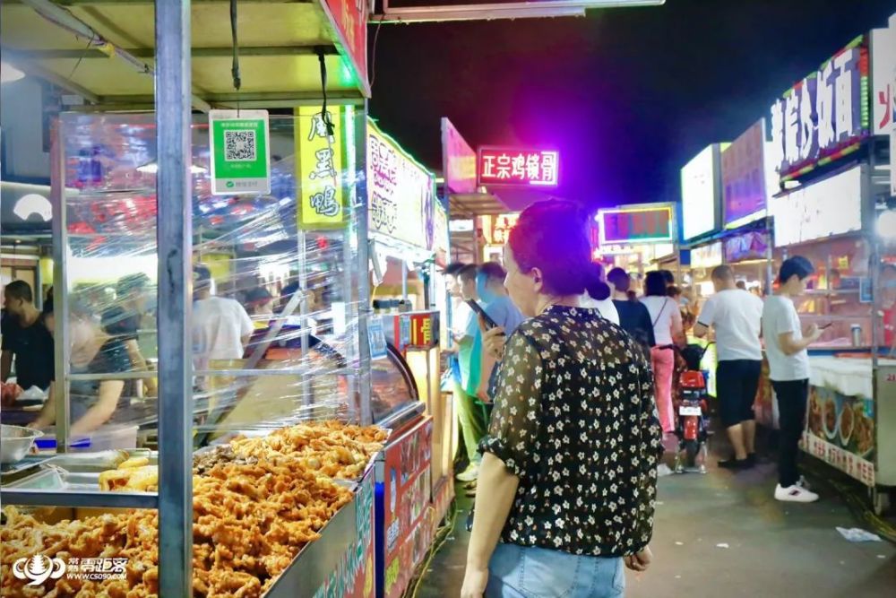 摆摊吧常熟人夜市来了