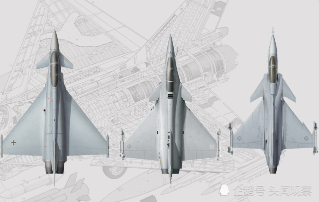 从五款鸭翼布局飞机基本参数来看,歼-10,台风,鹰狮三款战斗机飞行速度