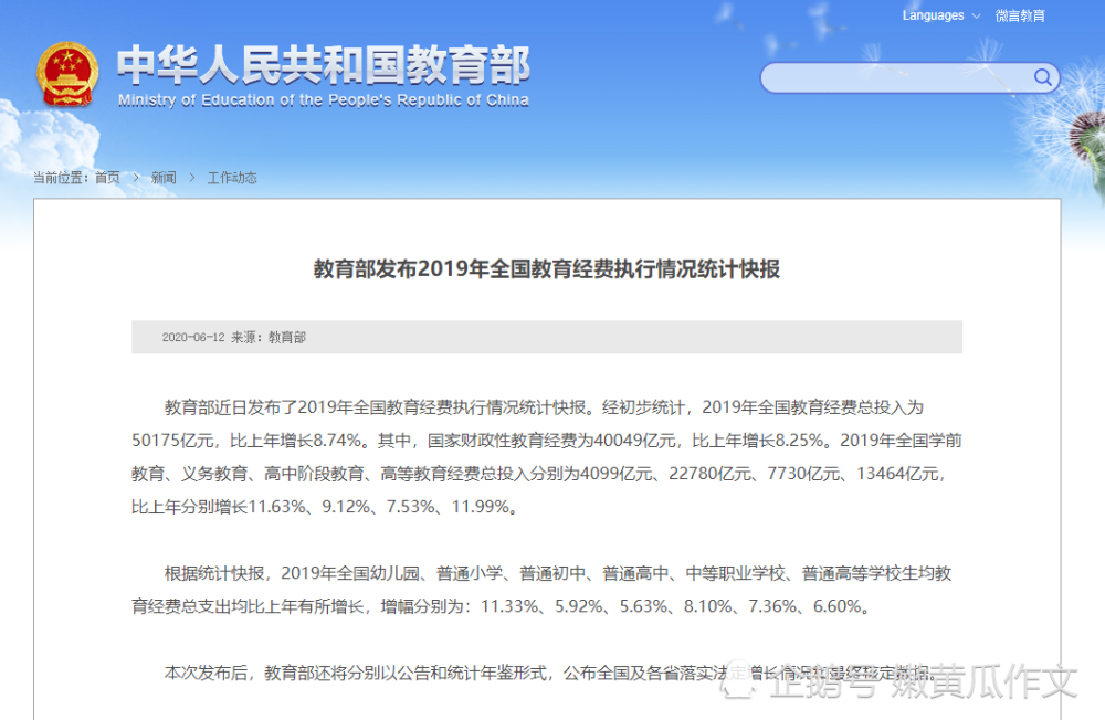 2021教育投入占gdp